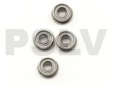 ND-YR-AS004 	 Curtis Youngblood 3x7x3mm Flanged Bearing (4pcs)